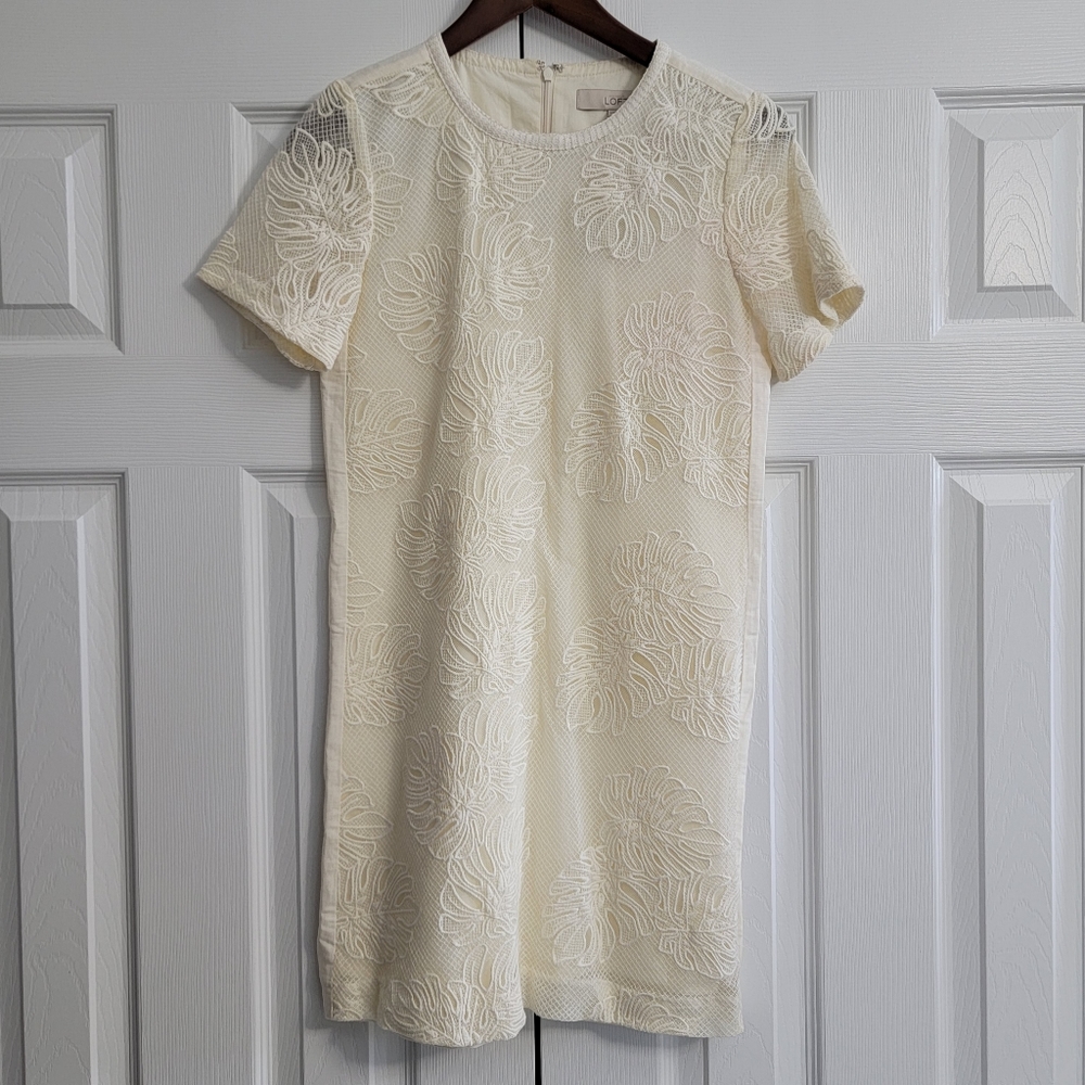 LOFT Lace Dress Women’s XS Petite 32.5” Length NWT